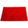 Lord Nelson Badeværelsesmåtte m/gummi på bagsiden - stor, rød