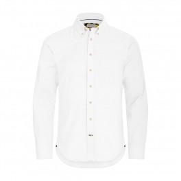 Harvest & Frost klassisk oxford skjorte med button down, hvid