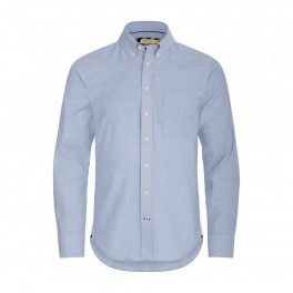 Harvest & Frost klassisk oxford skjorte med button down, lysblå