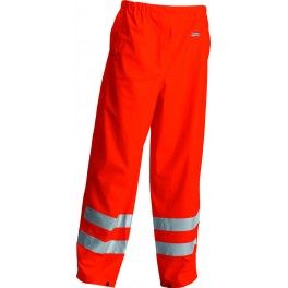 Hi-Viz PU bukser med refleks, orange
