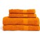 Queen Anne Frotté håndklæde, orange
