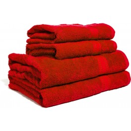 Lord Nelson Luxus frotté håndklæde, rød