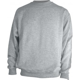 You classic sweatshirt m/O-hals, grå