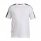 Galaxy T-shirt  modern fit, hvid/grå