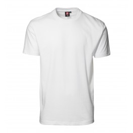 ID T-shirt T-TIME, 100% bomuld, hvid
