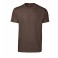 ID T-shirt T-TIME, 100% bomuld, mocca