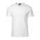 ID T-shirt T-TIME, 100% bomuld m/ V-hals, hvid