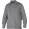 ProJob skjorte m/lange ærme, 100% bomuld, grå