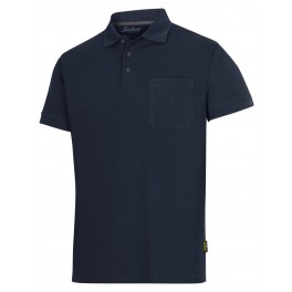 Snickers Polo shirt m/brystlomme, navy