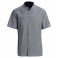Kokke-/service skjorte, modern fit med kort ærme, grå