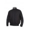 ProJob sweatshirt med lynlås og lommer, sort