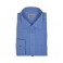 Bosweel skjorte med langt ærme, fil a fil, blå
