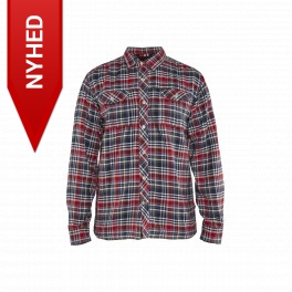 Blåkläder klassisk ternet flannel skovmandsskjorte, marine/rød