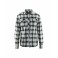 Blåkläder klassisk ternet flannel skovmandsskjorte, sort/råhvid