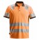 Snickers High-Vis Polo shirt m/refleks, klasse 2., orange