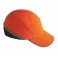 Bump Caps i Hi-Vis med lang skygge, orange